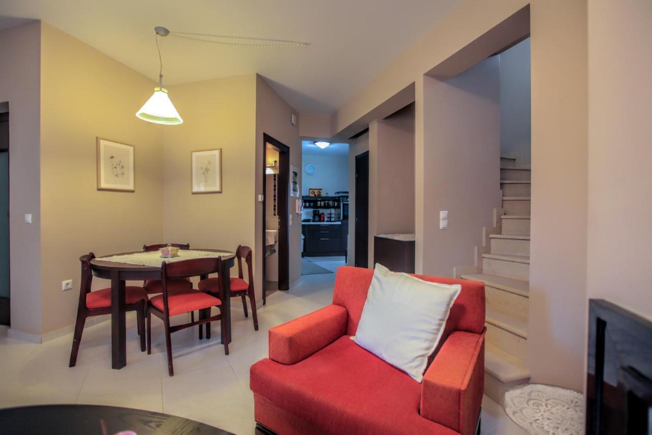 Homel Oasis Central Maisonette 3Bd Garden Patio Kalambáka Kültér fotó